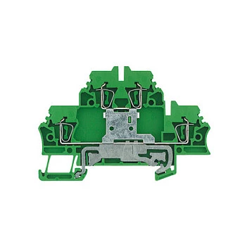Weidmüller Universālais spaiļu bloks, dzelteni/zaļš, 2