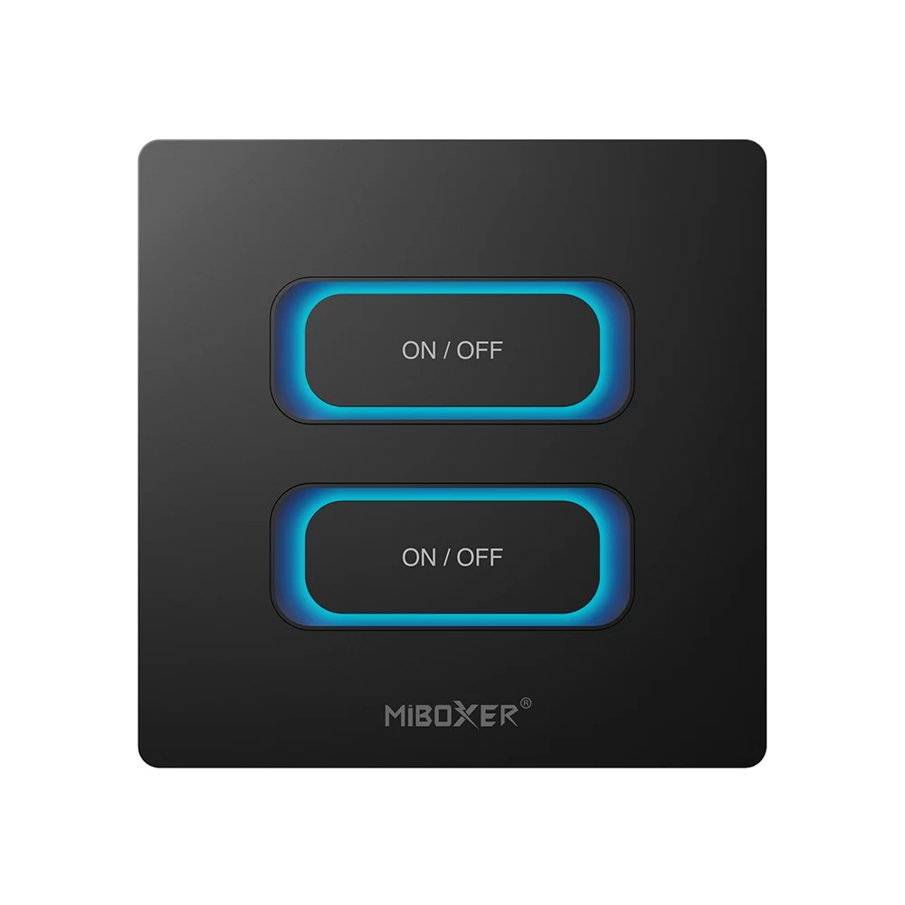 MIBOXER ESW2B 2-Gang Smart Switch LED