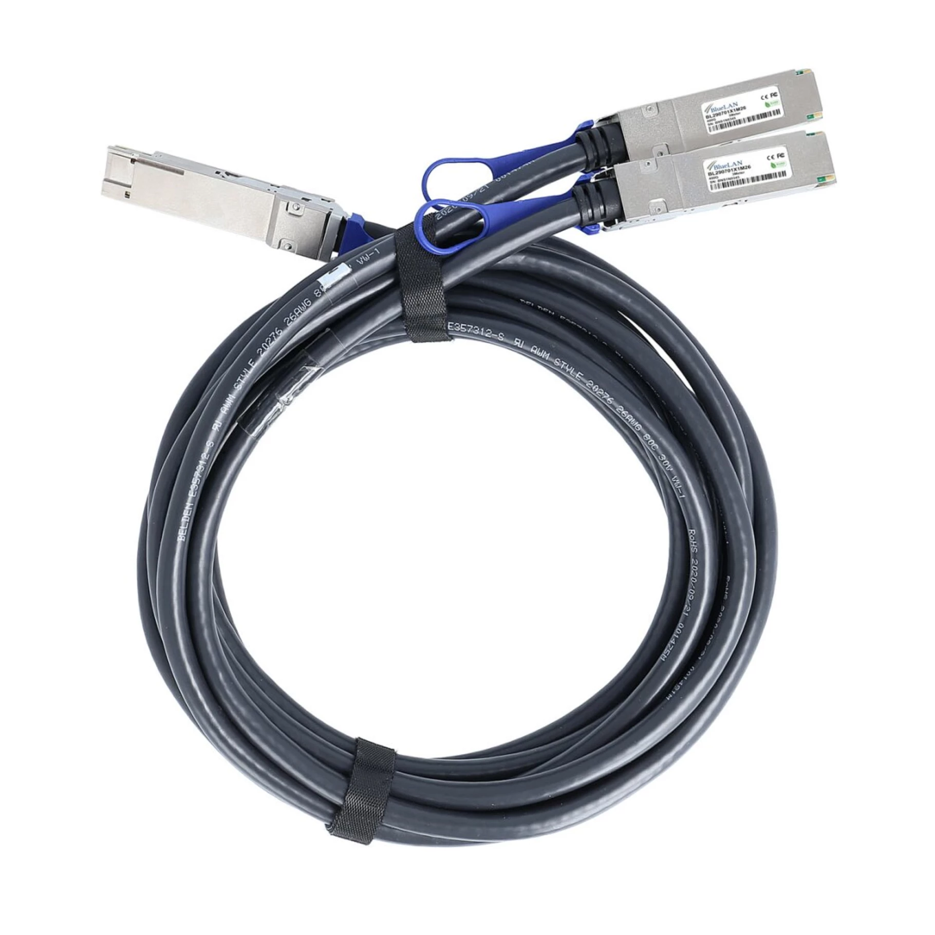 BlueOptics Cisco QDD-2Q200-CU2M BlueLAN Passive 400GBASE-CR8