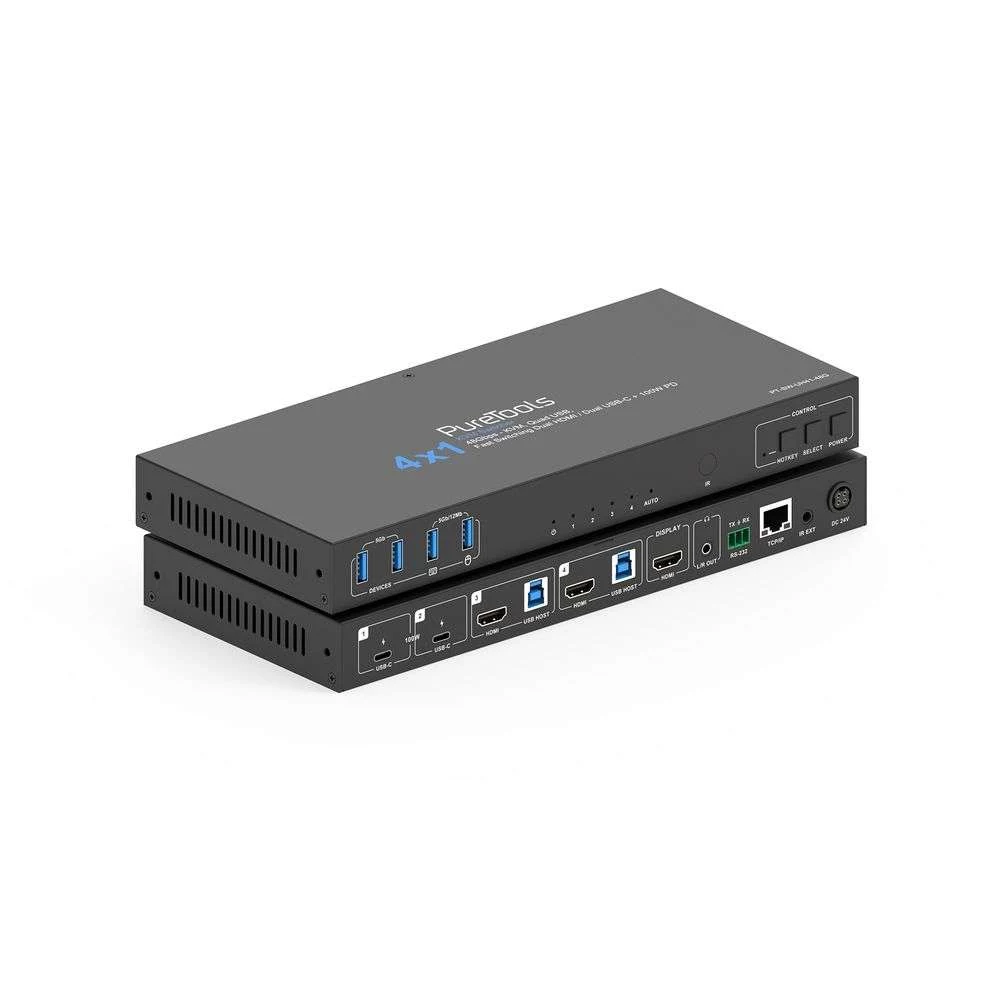 PureLink 4x1 USB-C HDMI 48G KVM