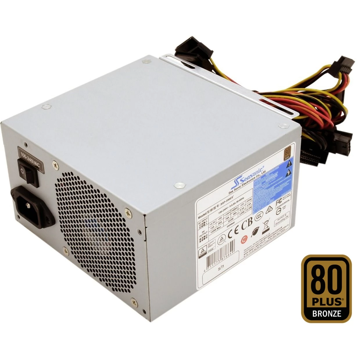 Seasonic SSP-600ES2 Bulk 600W Barošanas bloks