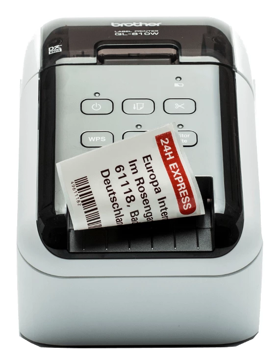 Brother QL-810WCYJ1 etiķešu printeris – termālā