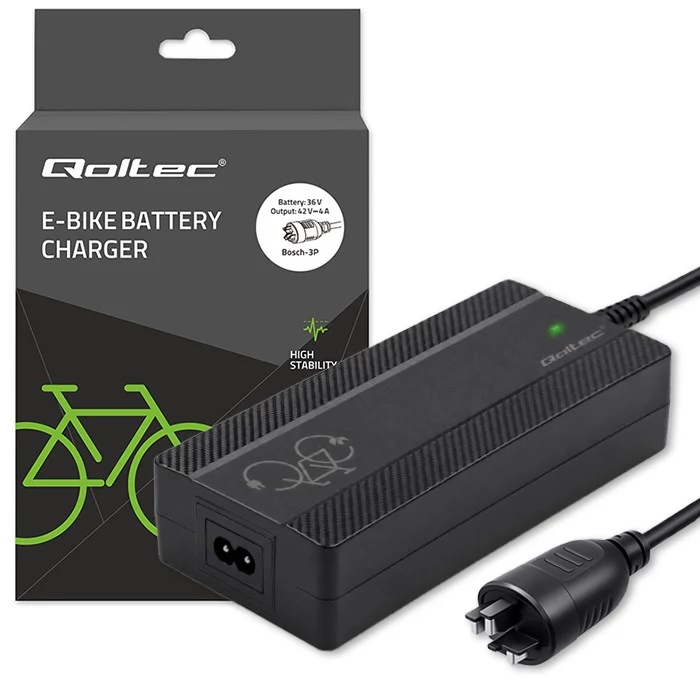 Qoltec Fast Charger for Electric Bicycle