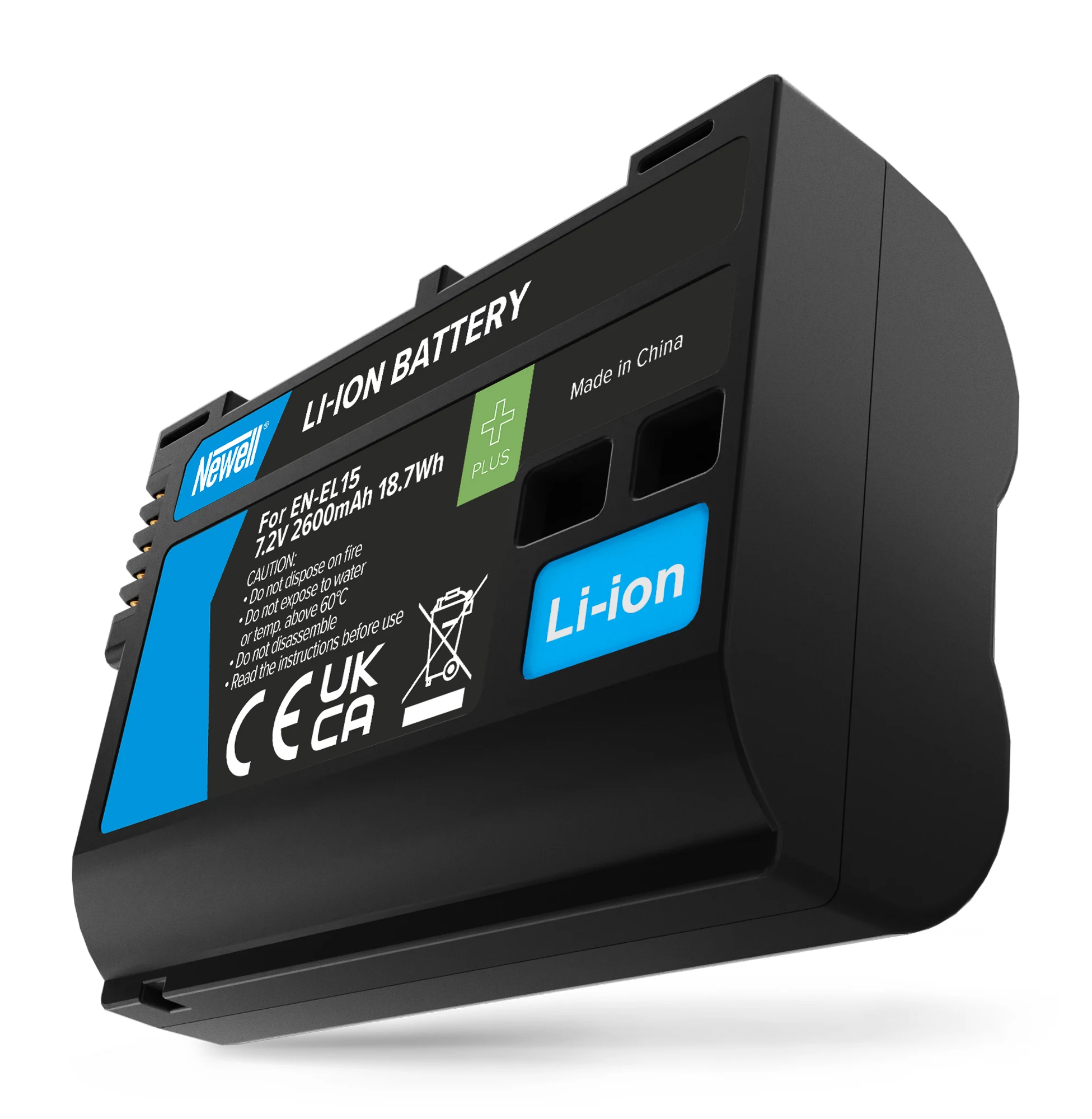 Newell Battery Plus Replacement EN-EL15 Nikon