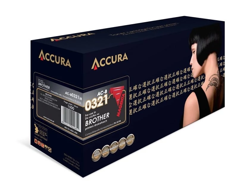 Accura Compatible Toner Cartridge Magenta Brother