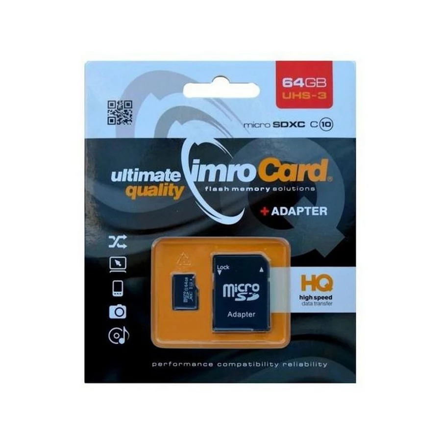 Imro microSDXC 64GB atmiņas karte +