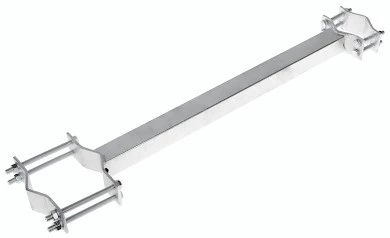 DELTA OPTICAL Spacer Clamp OR-70R90-150 White