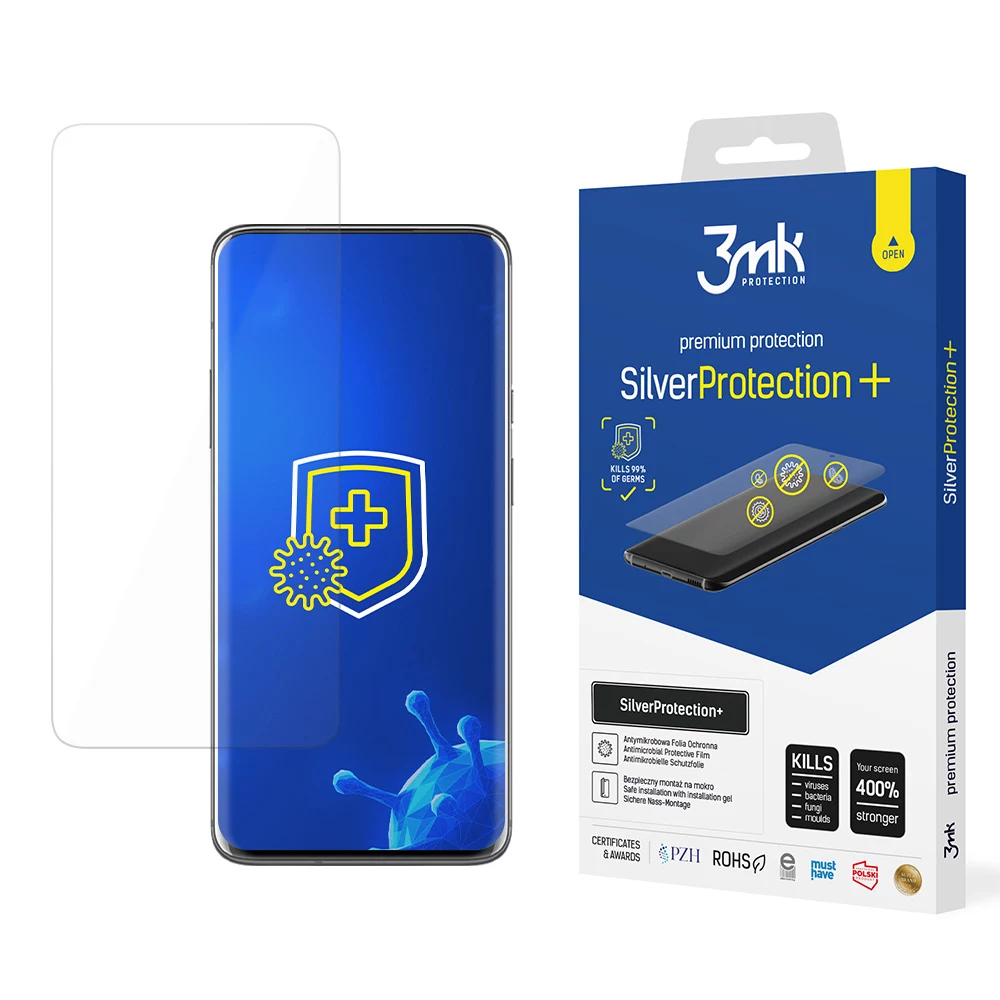 3MK SilverProtection+ Antibacterial Screen Protector for