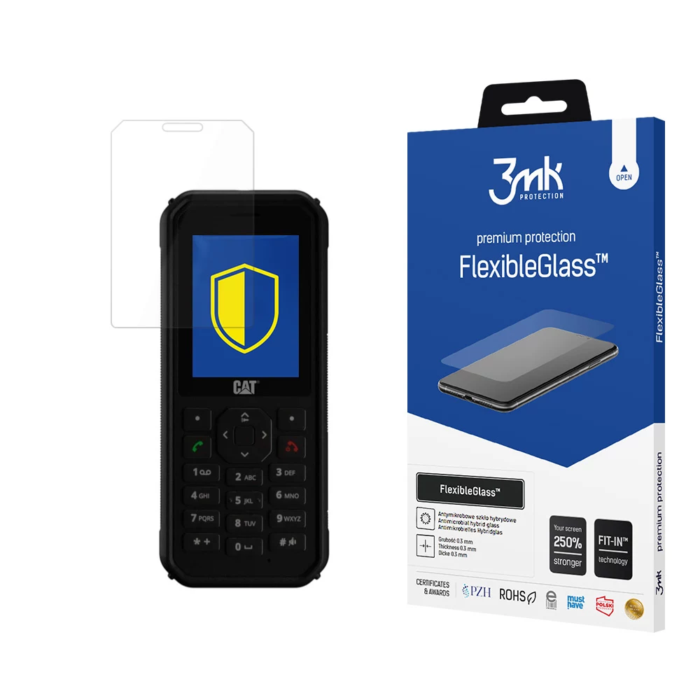 3MK Hybrid Glass FlexibleGlass ekrāna aizsargs