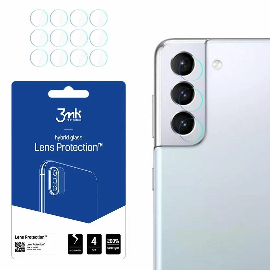 3MK Lens Protect Rūdīta Stikla Kameras