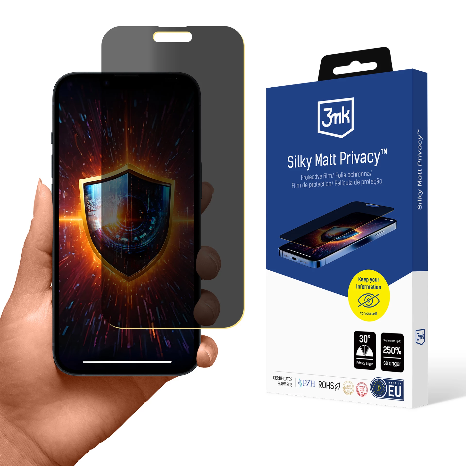 3MK Silky Matt Privacy Screen Protector