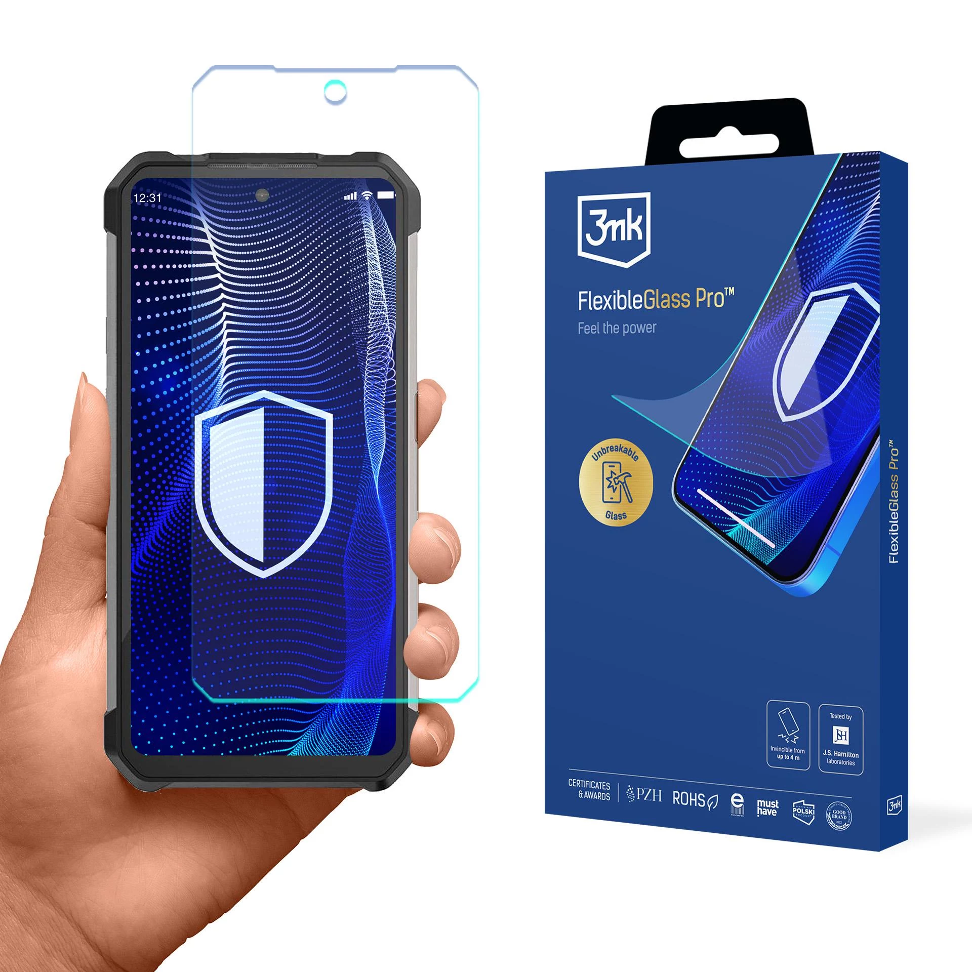 3MK PROTECTION FlexibleGlass Pro ekrāna aizsargs