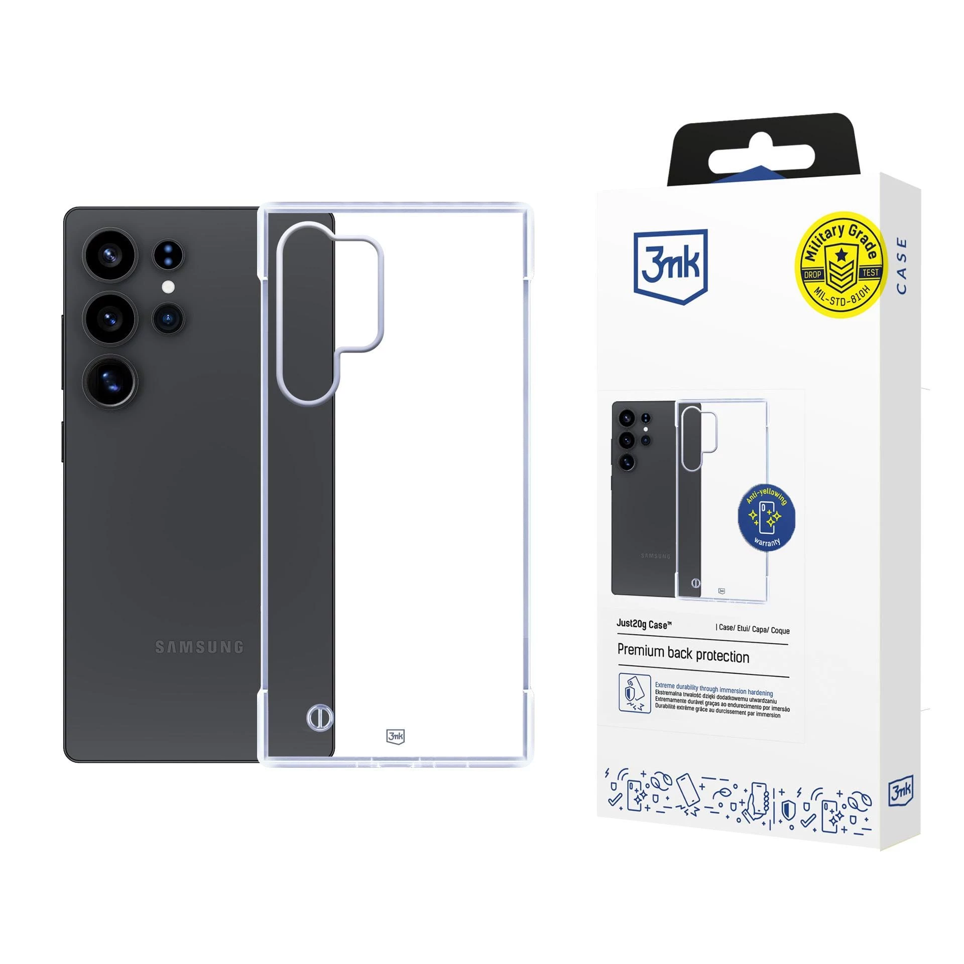 3mk Just20g Clear Case Samsung Galaxy