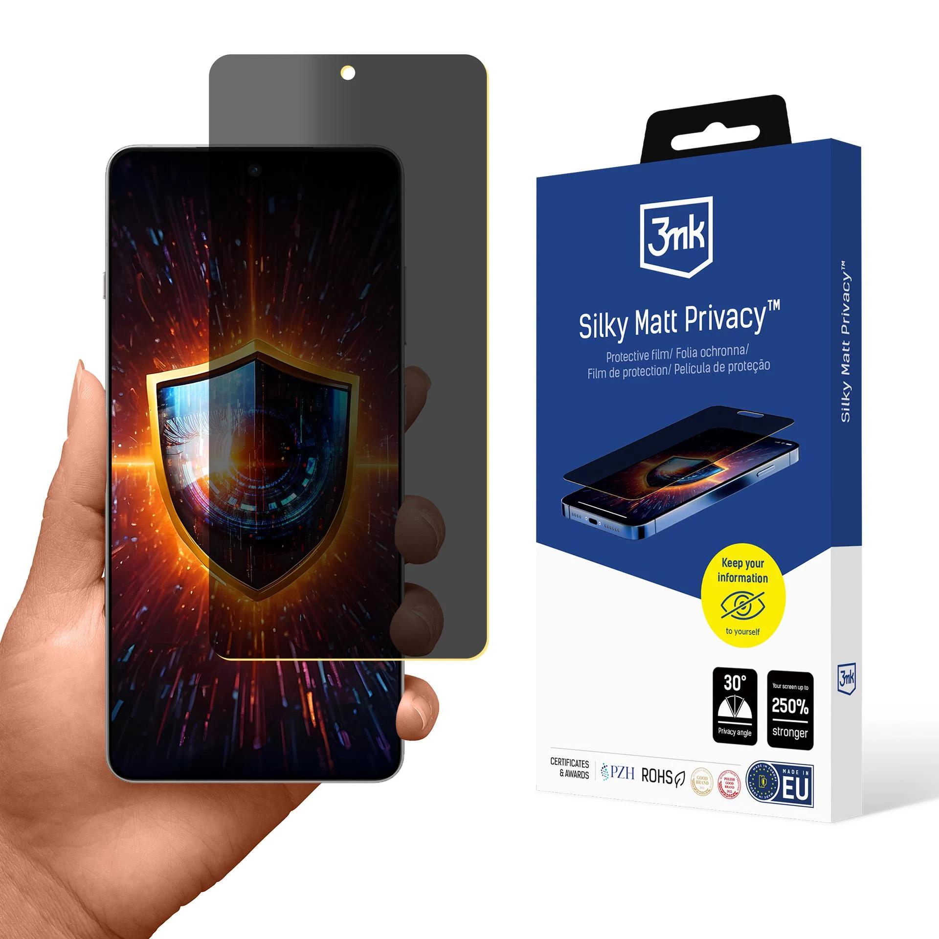 3MK Silk Matte Privacy Screen Protector