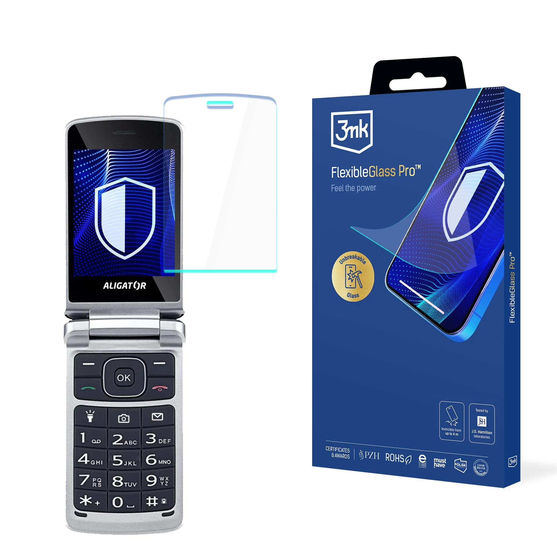 3MK PROTECTION Aligator V710 Senior -