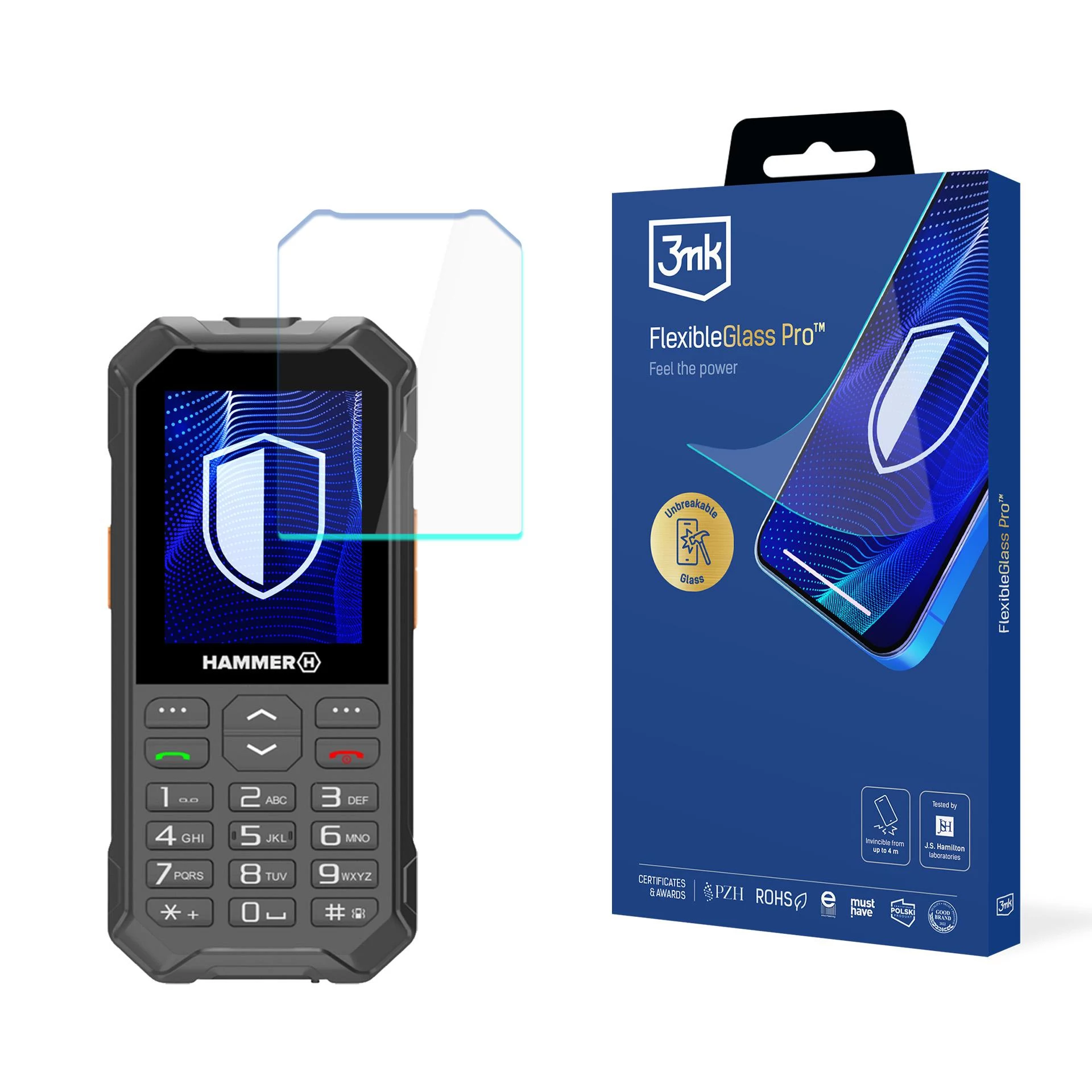 MyPhone Hammer 6 - 3mk FlexibleGlass