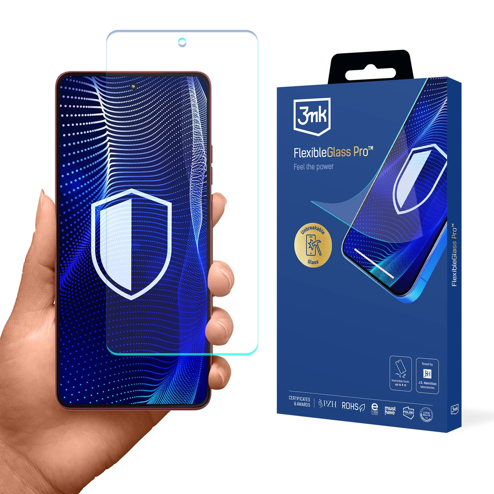 3mk FlexibleGlass Pro ekrāna aizsargs Motorola