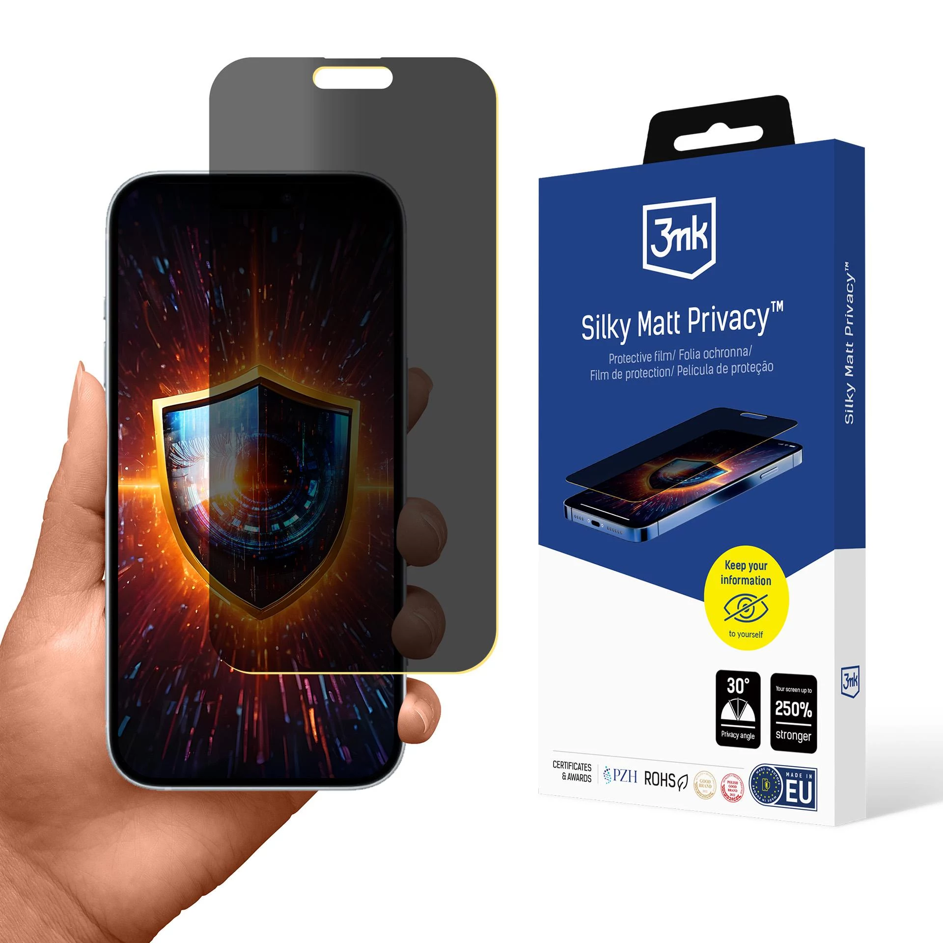 3MK Silky Matt Privacy Screen Protector