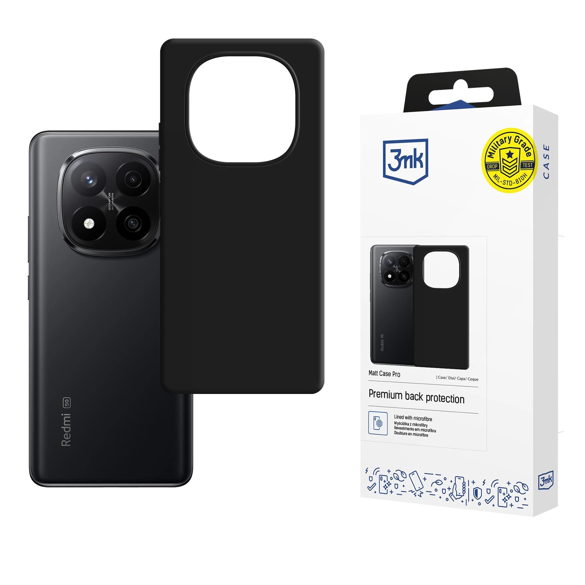 3MK Matt Case Pro Xiaomi Redmi