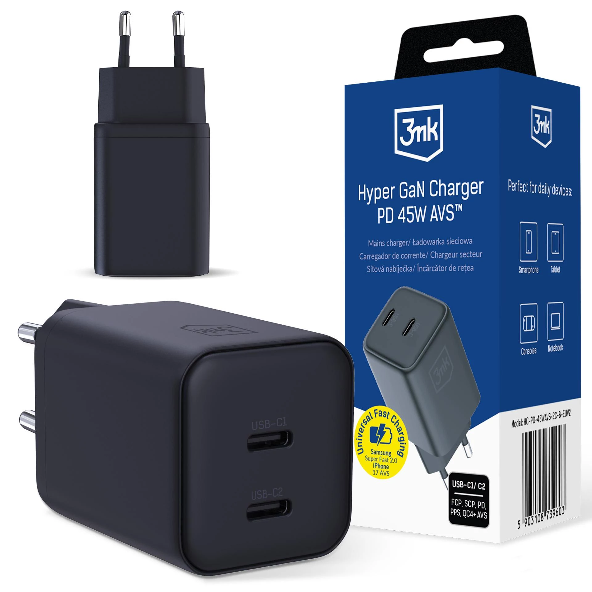 3MK Hyper Charger PD 45W GaN