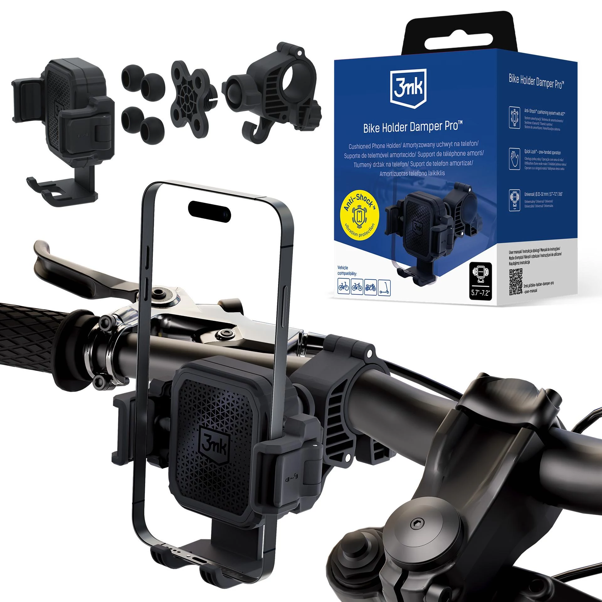 3MK PROTECTION 3mk Bike Holder Damper