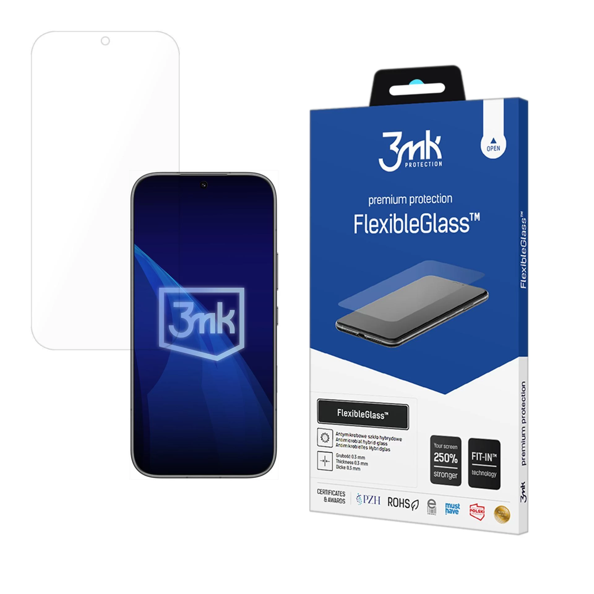 3MK FlexibleGlass Hybrid Screen Protector for