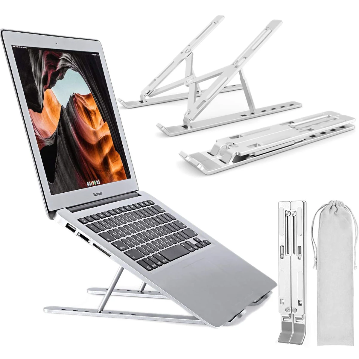 MOZOS N3 SV Ergonomic Aluminum Laptop
