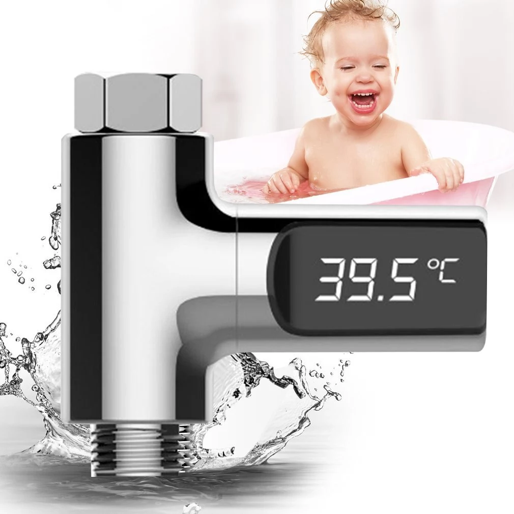 MOZOS LED Digital Shower Thermometer Water