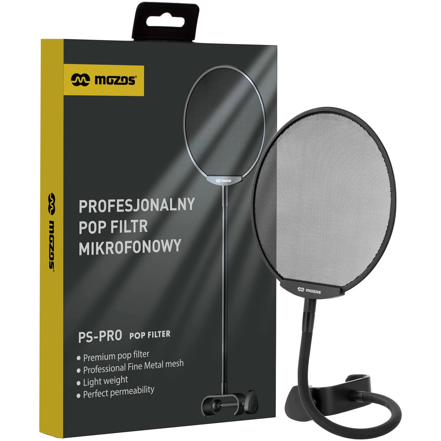 MOZOS PS-PRO Professional Microphone Pop Filter