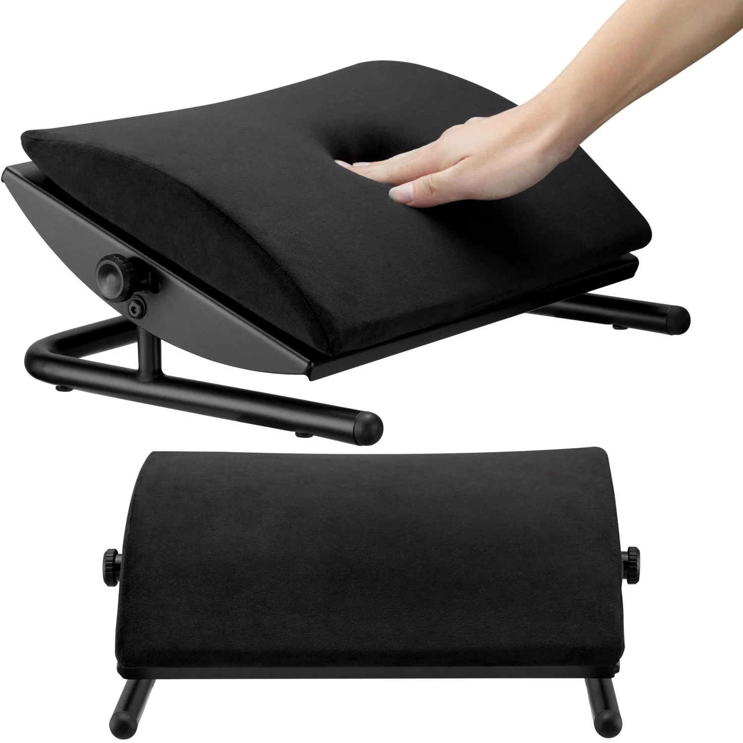 MOZOS FS3 Ergonomic Office Footrest, Black