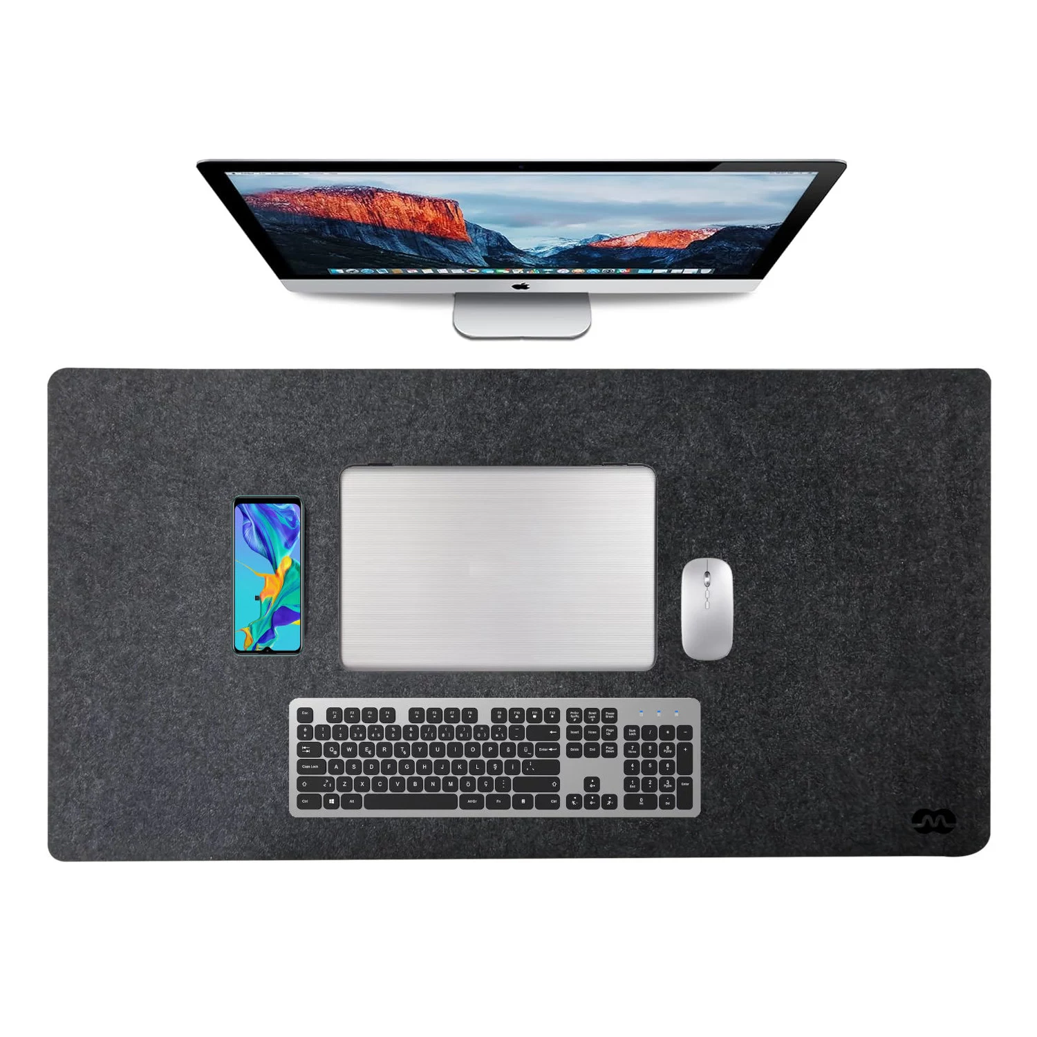 MOZOS WOOL-PAD Premium Desk Mat 120x60cm