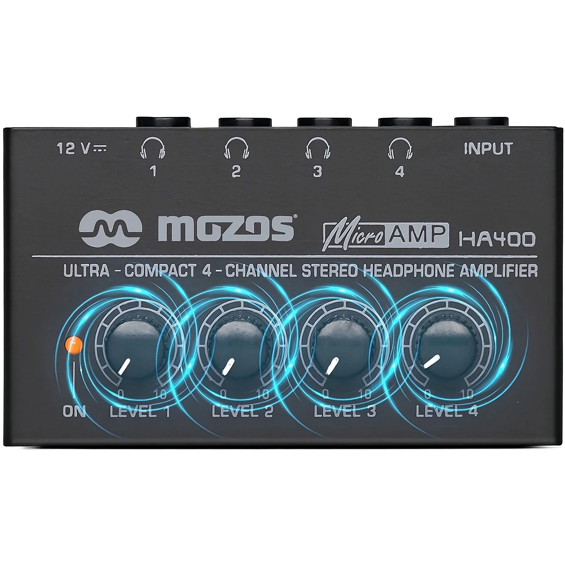 MOZOS HA400 4 kanālu stereo austiņu