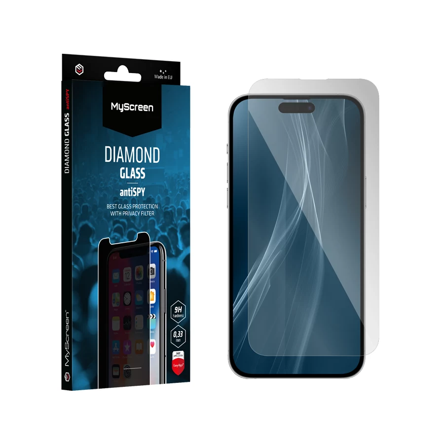 MyScreen Diamond Glass AntiSPY privātuma stikla