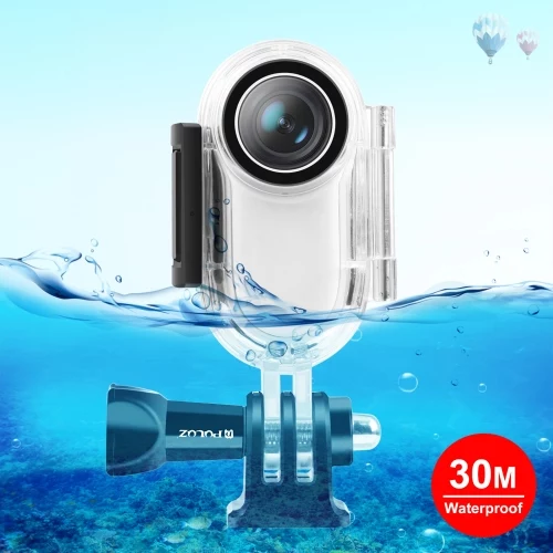 PULUZ Ūdensnecaurlaidīgs zemūdens korpuss Insta360 GO