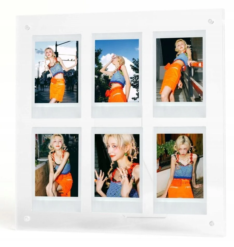 LOVEINSTANT Standing Photo Frame for 6