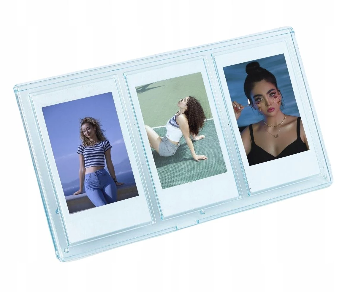 LOVEINSTANT Stāvošs foto rāmis 3 fotogrāfijām