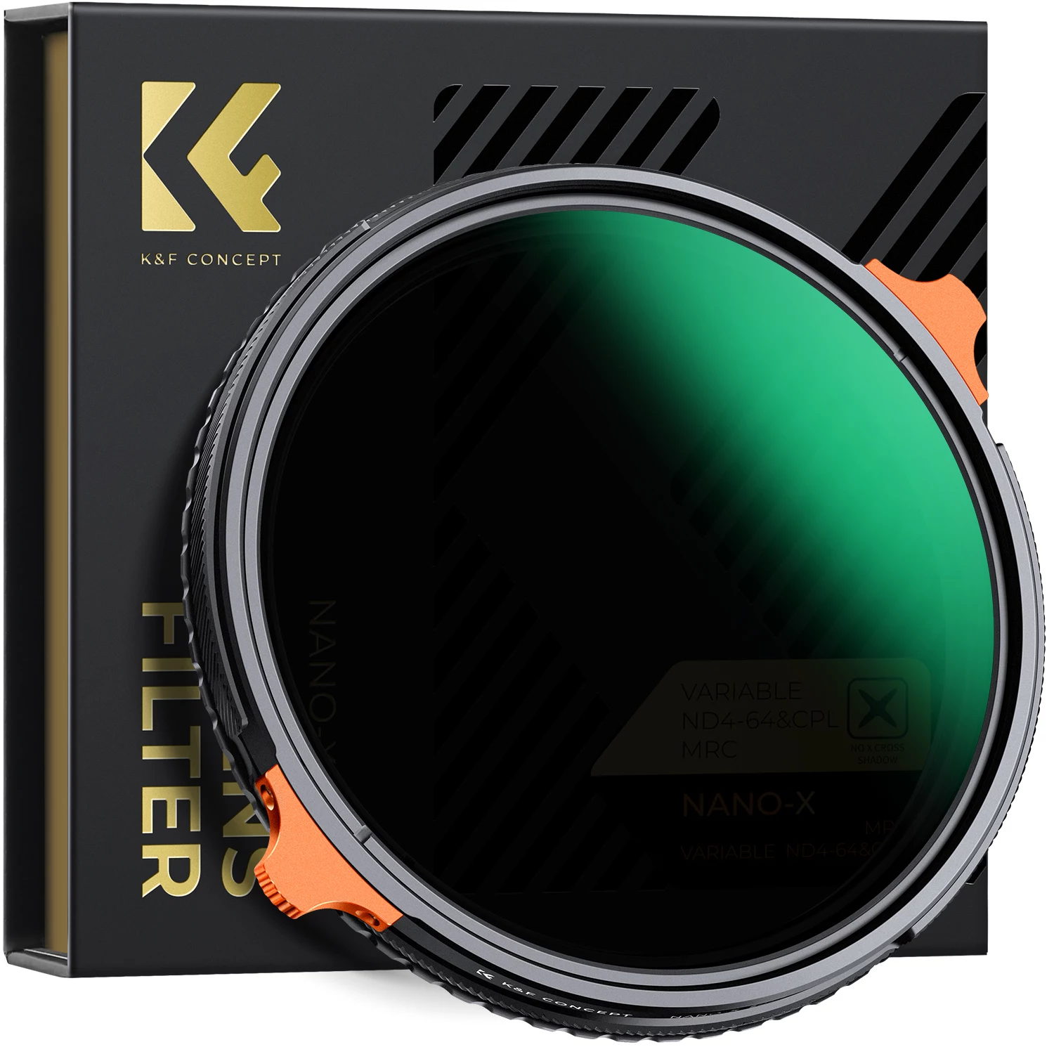 K&F Concept Hybrid Filter 2-in-1 58mm