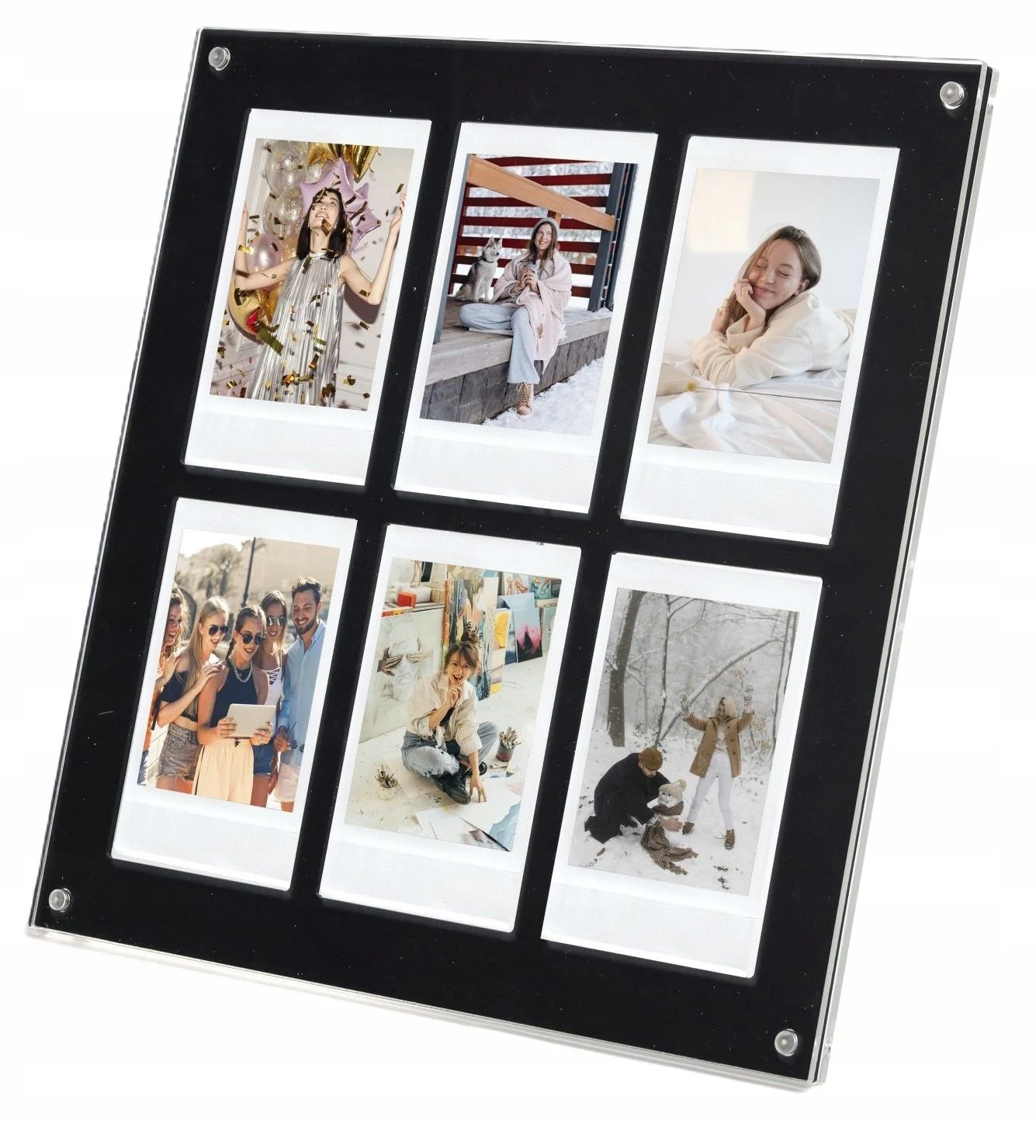 LOVEINSTANT Standing Photo Frame for 6