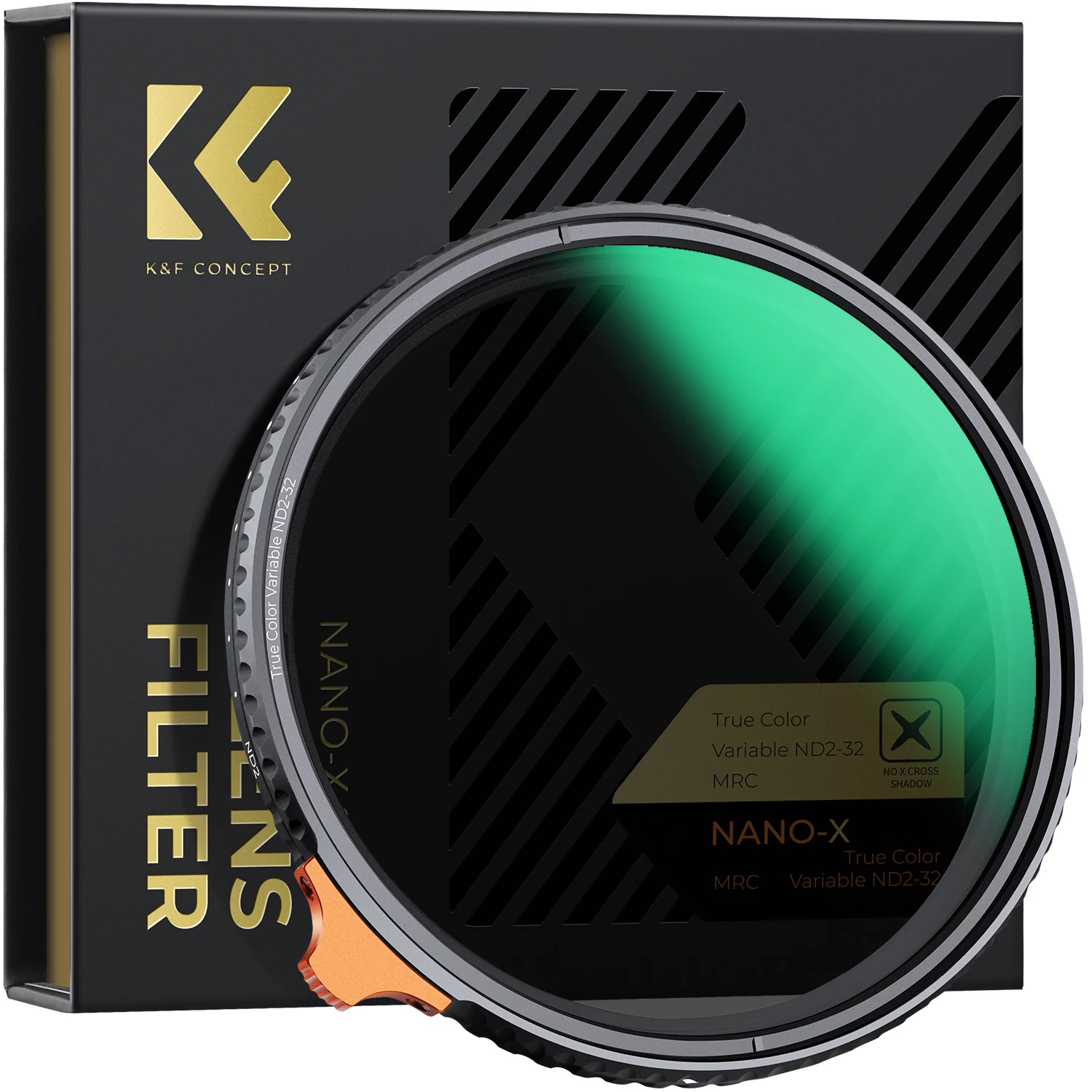 K&F Concept Mainīgais ND Filtra ND2-ND32