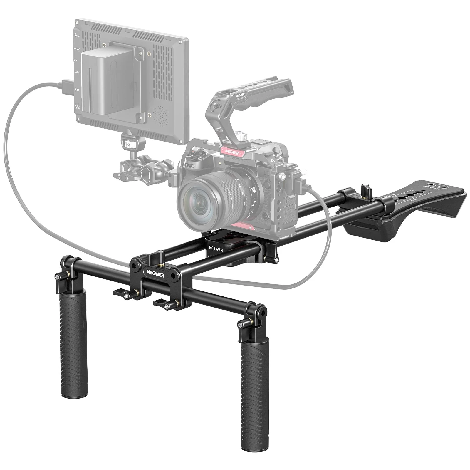 NEEWER SR004 DSLR plecu stabilizators un