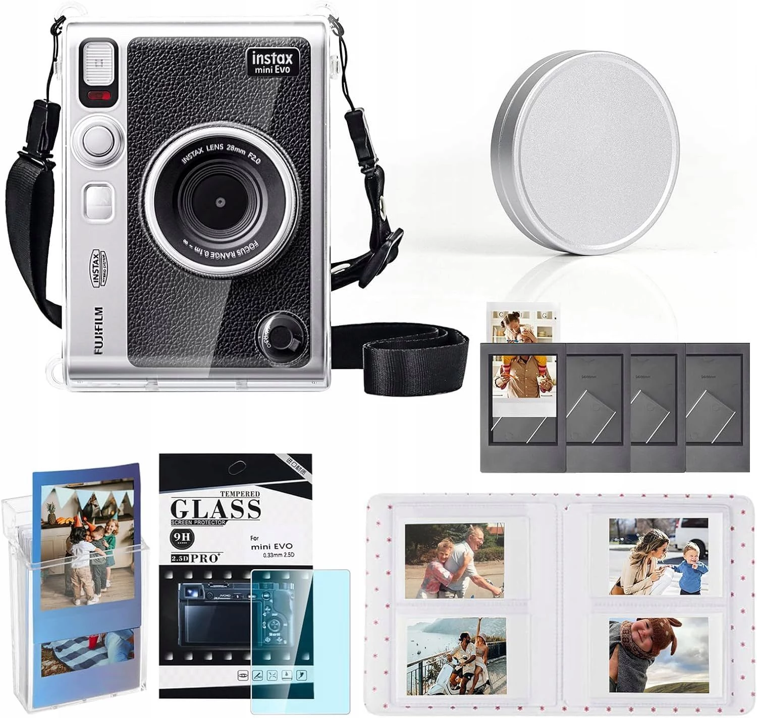 LOVEINSTANT 6-in-1 Kit: Transparent Hard Case