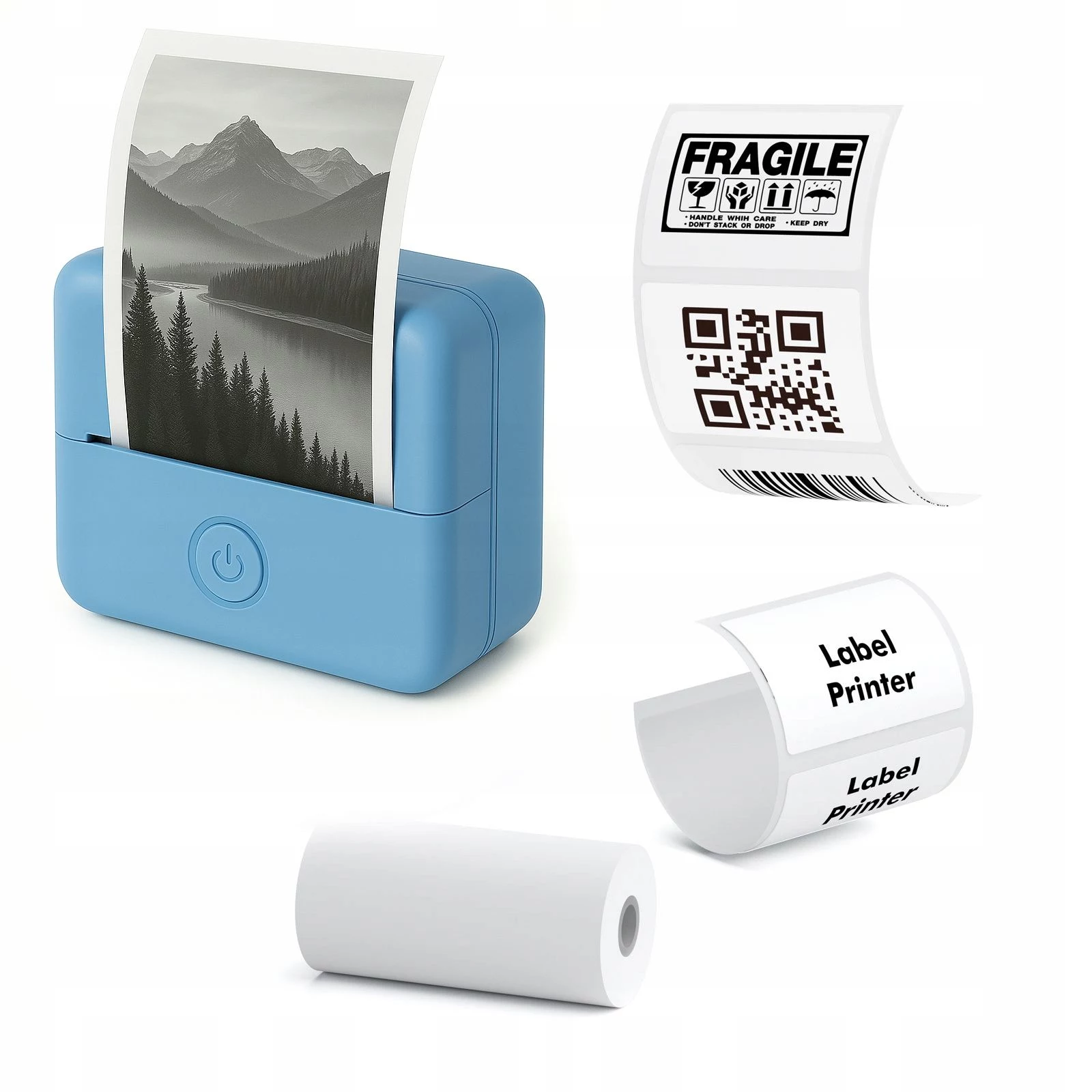 LOVEINSTANT X6 Bluetooth termoprinteris fotogrāfijām, uzlīmēm