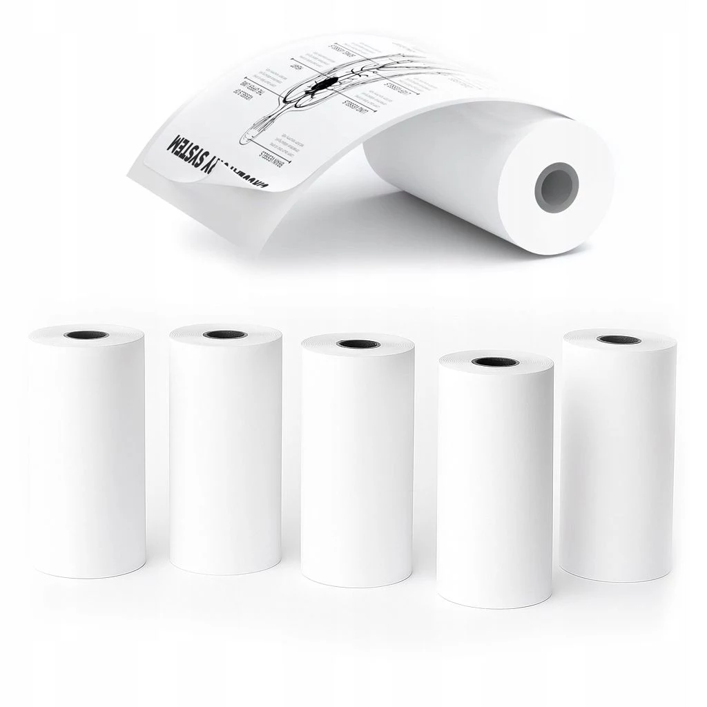 LOVEINSTANT White Self-Adhesive Paper Labels 5x