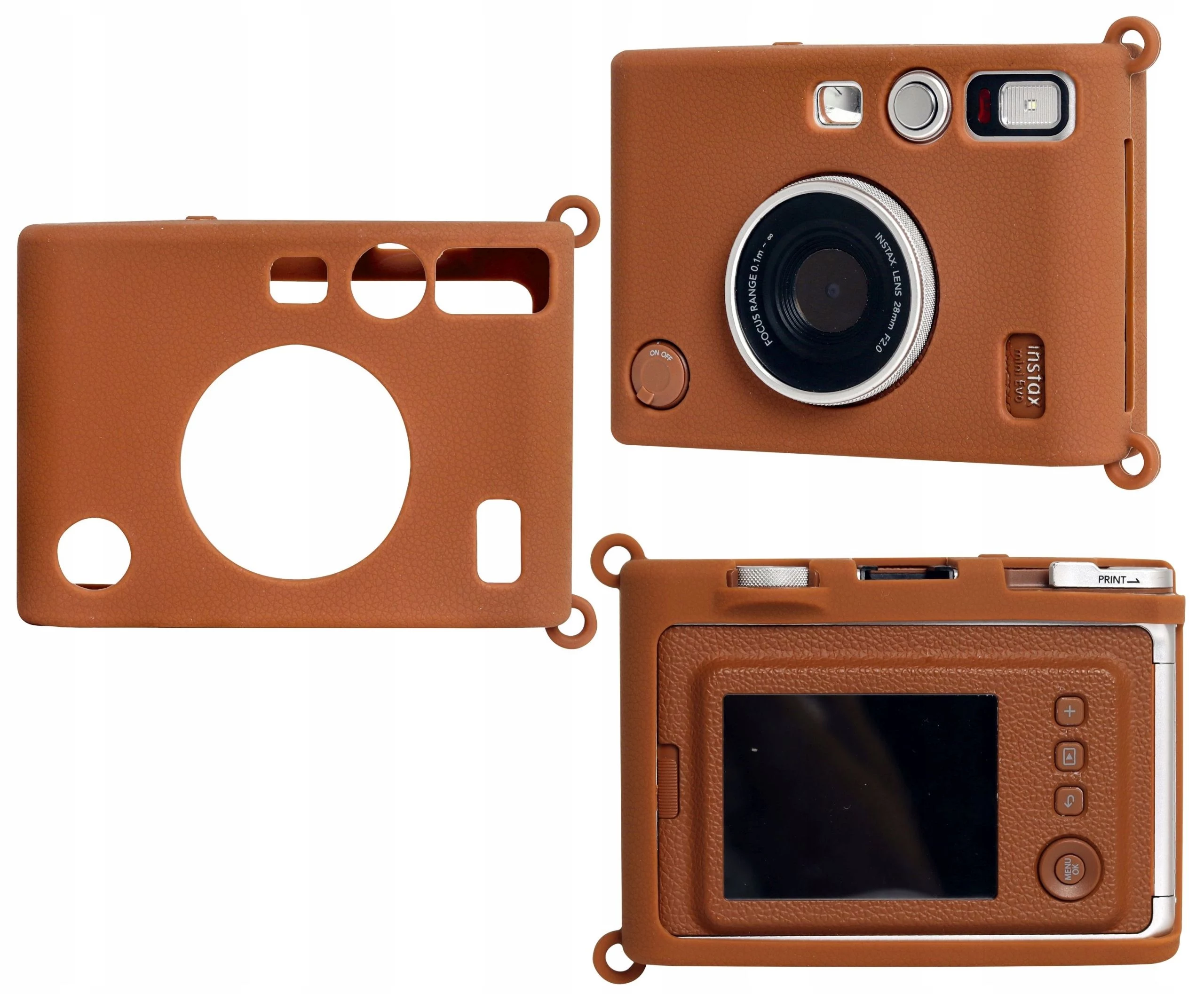 LOVEINSTANT Silicone Protective Case for Fujifilm