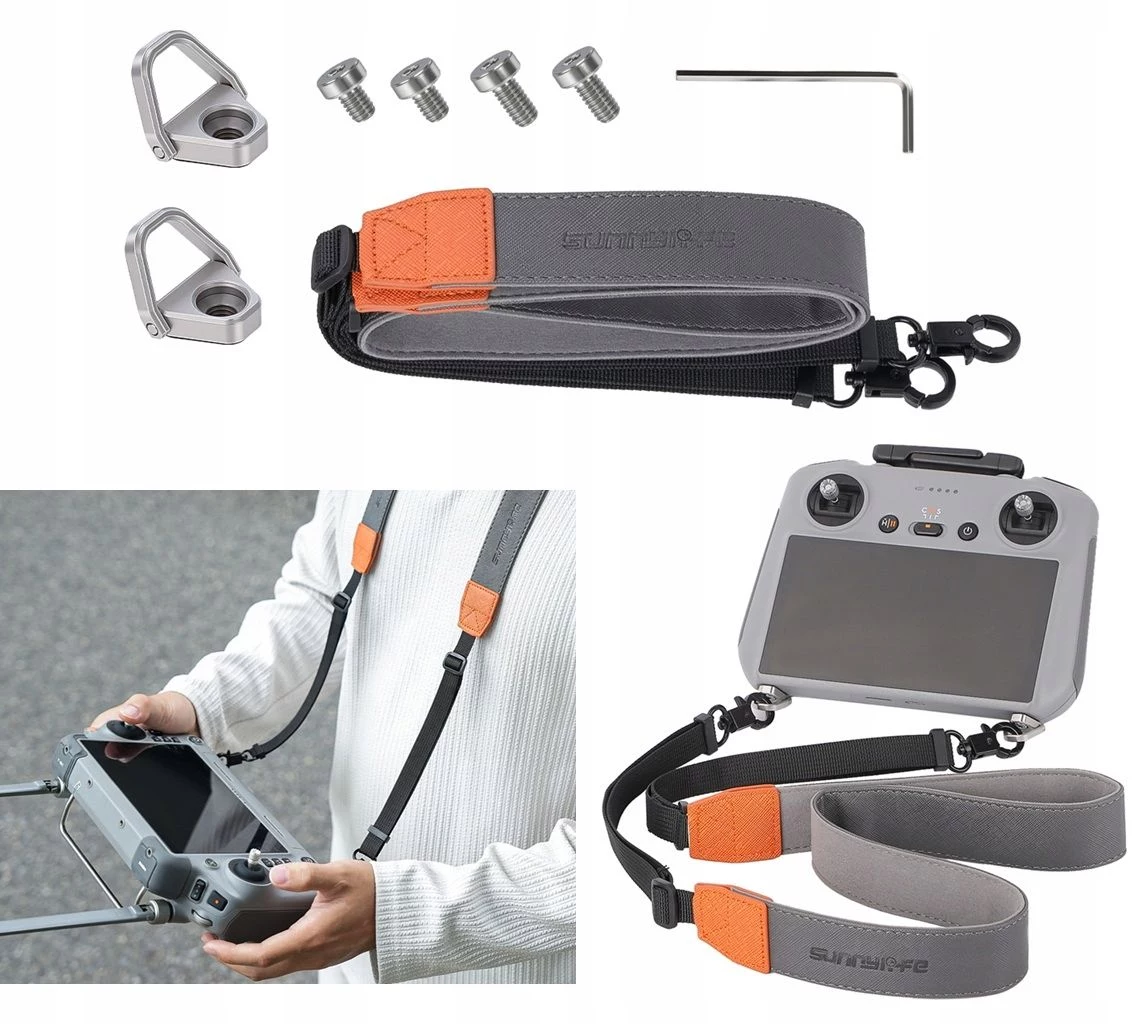 SUNNYLIFE Kakla siksnas stiprinājums DJI RC