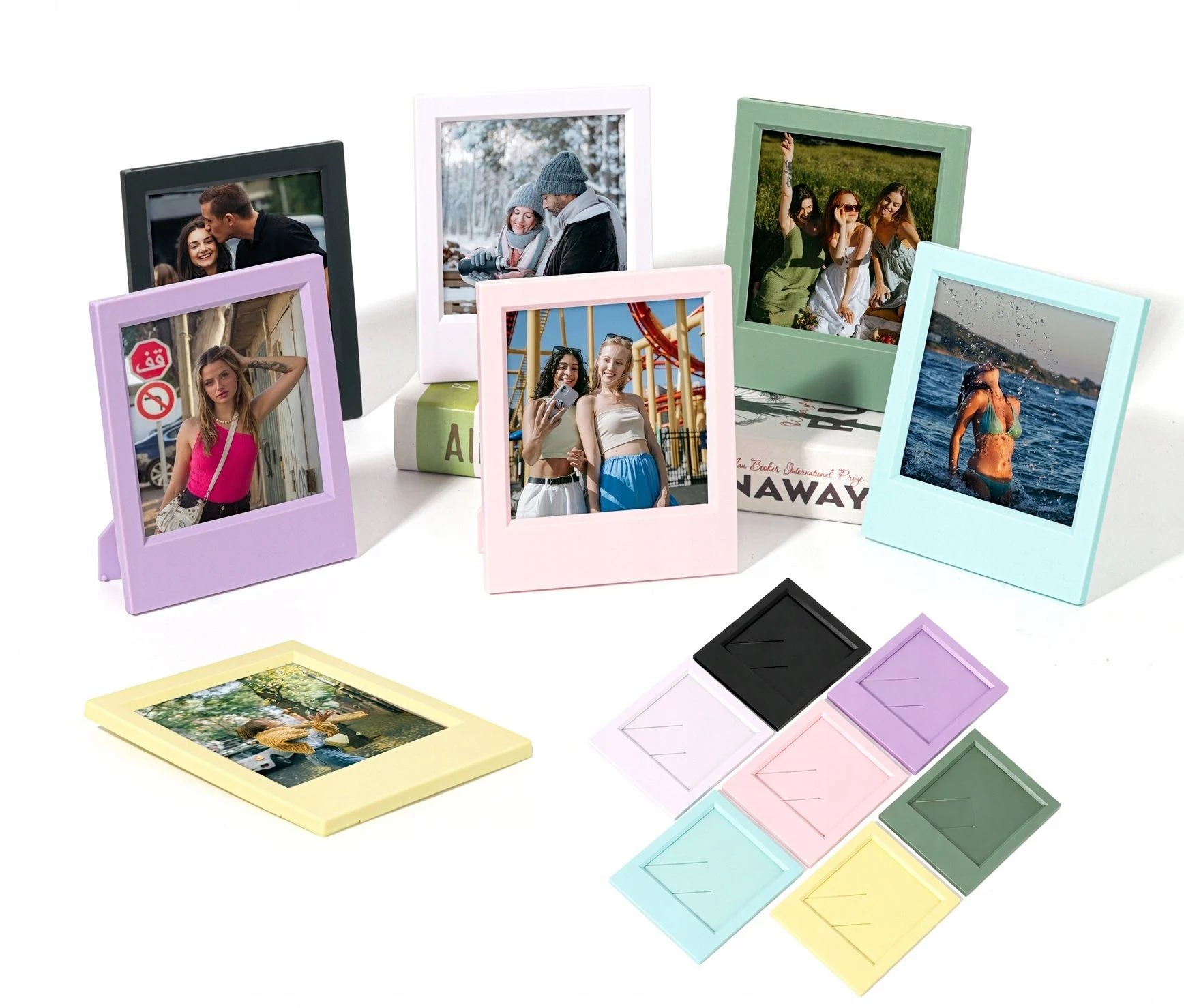 LOVEINSTANT Set of 7 Colorful Photo