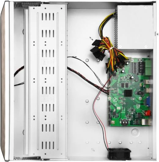 64-kanālu IP NVR BCS-P-NVR6408-A-4K(4) 8 SATA