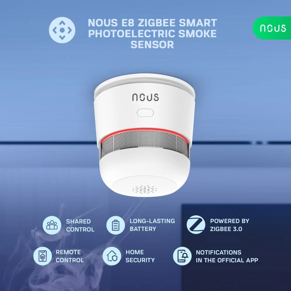 NOUS E8 ZigBee 3.0 Smart