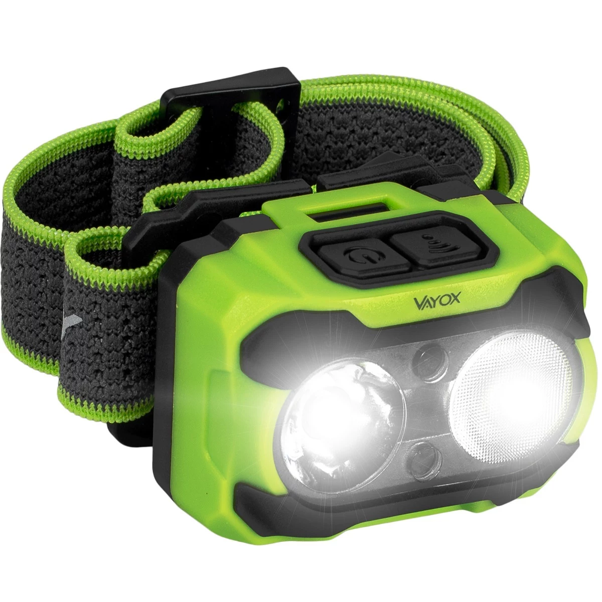 VAYOX TwinBeam Pro Series Headlamp 600lm