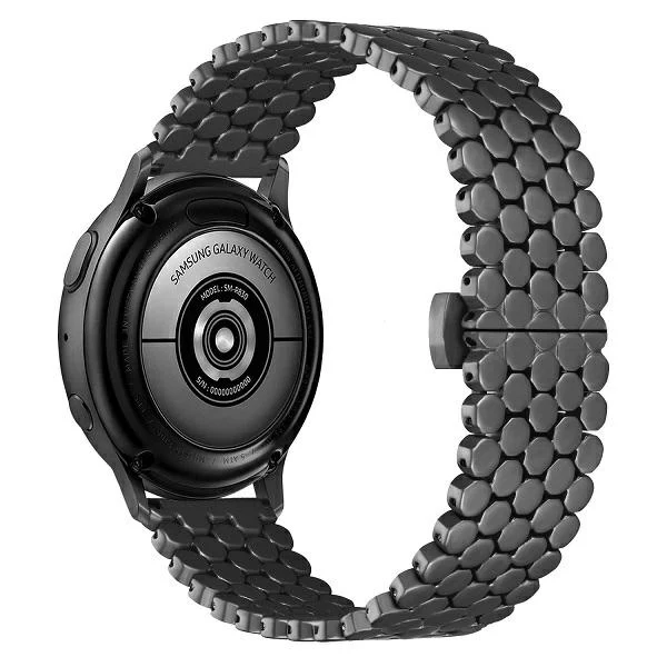 Beline Watch Band 22mm Metal Honeycomb